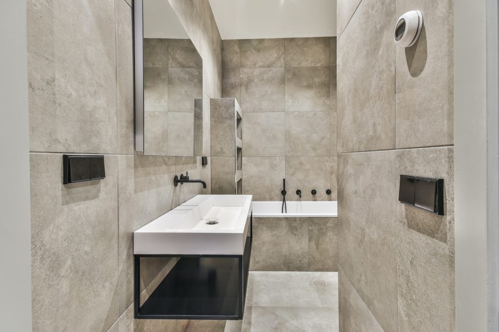 Elegant bathroom design