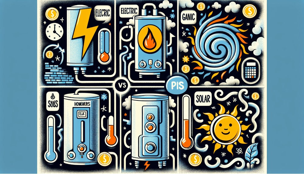 Les différents types de chauffe-eau 