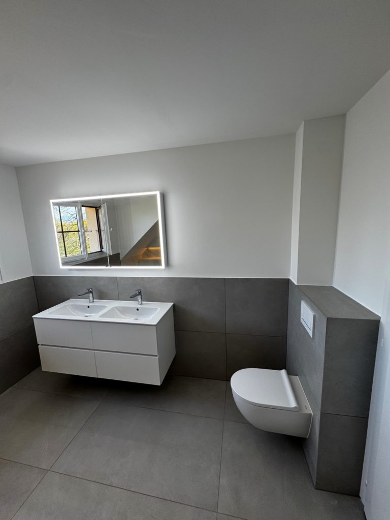 Rénovation de salle de bain Yverdon